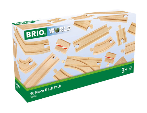 BRIO - 50 Piece Track Pack - Ravensburger Australia & New Zealand