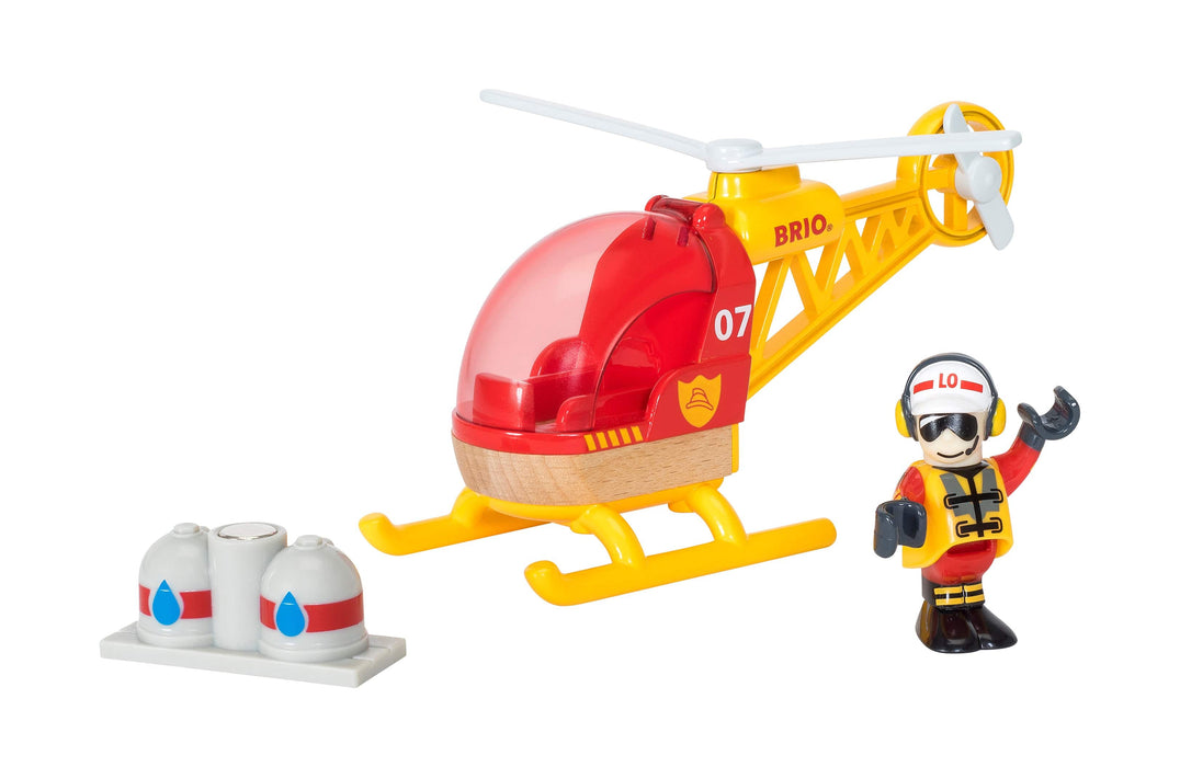 BRIO - Firefighter Helicopter 3 pieces - Ravensburger Australia & New Zealand