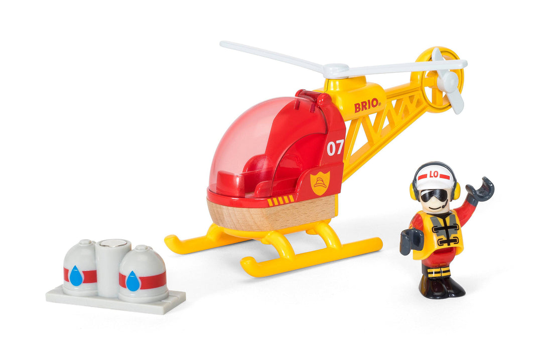 BRIO - Firefighter Helicopter 3 pieces - Ravensburger Australia & New Zealand