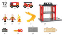 BRIO - Fire Station 12 pieces - Ravensburger Australia & New Zealand