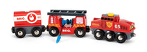 BRIO - Rescue Firefighting Train 4 pieces - Ravensburger Australia & New Zealand