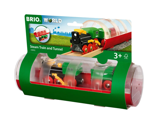 BRIO - Tunnel & Steam Train 3 pieces - Ravensburger Australia & New Zealand