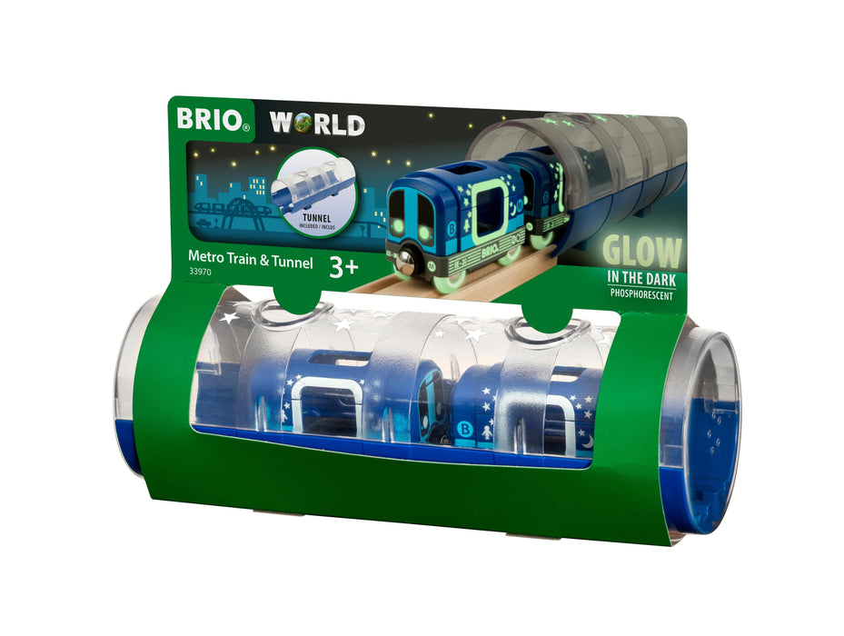 BRIO - Metro Train & Tunnel 3 pieces - Ravensburger Australia & New Zealand