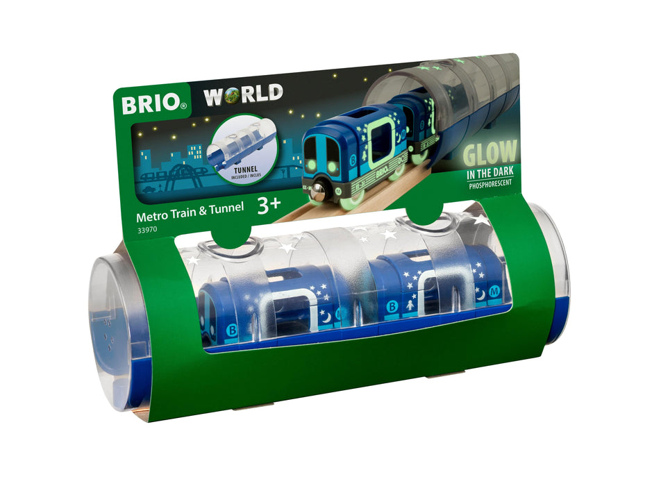 BRIO - Metro Train & Tunnel 3 pieces - Ravensburger Australia & New Zealand