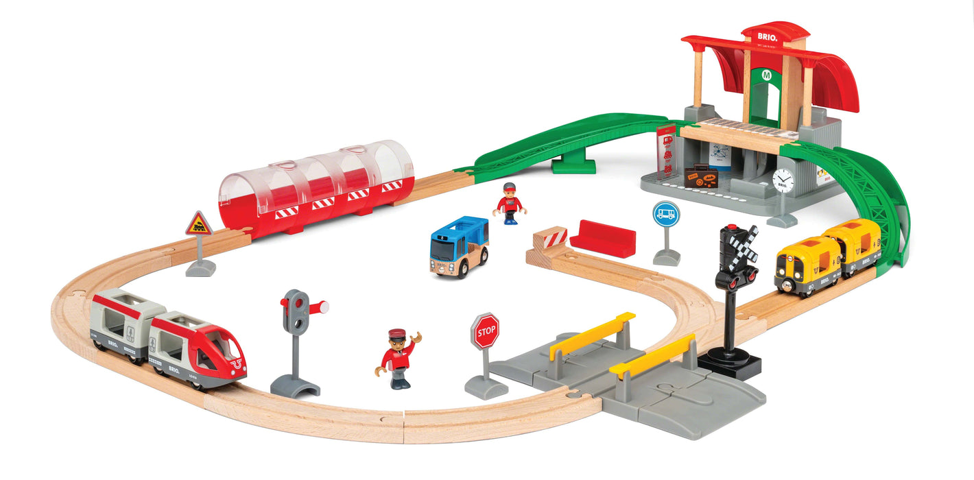 BRIO - Central Station Set 37 pieces - Ravensburger Australia & New Zealand