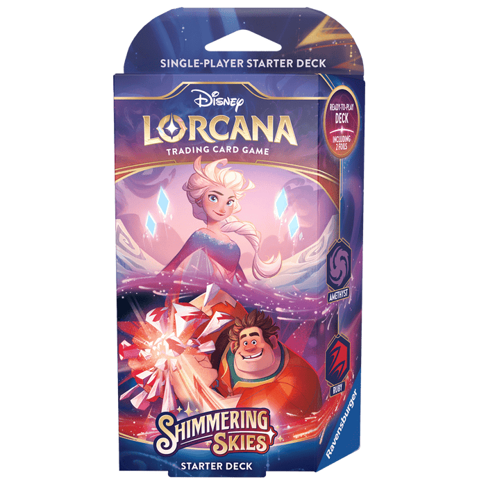 Disney Lorcana S5 Shimmering Skies Starter Deck - Sapphire Steel - Ravensburger Australia & New Zealand