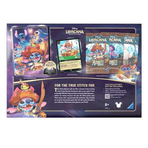 Disney Lorcana S6 Azurite Sea Stitch Collector's Gift Set - Ravensburger Australia & New Zealand