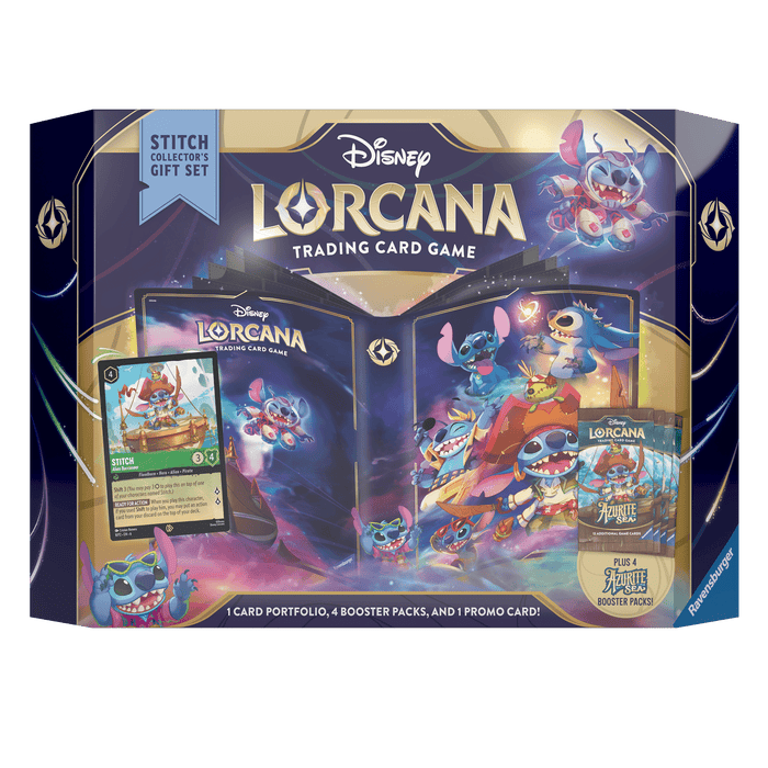 Disney Lorcana S6 Azurite Sea Stitch Collector's Gift Set - Ravensburger Australia & New Zealand