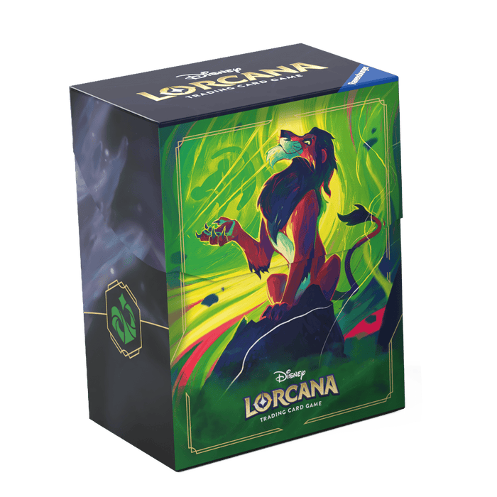 Disney Lorcana S6 Azurite Sea Deck Box: Scar, Vengeful Lion - Ravensburger Australia & New Zealand