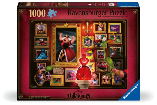 Ravensburger - Disney Villainous Queen of Hearts Puzzle 1000 Pieces - Ravensburger Australia & New Zealand