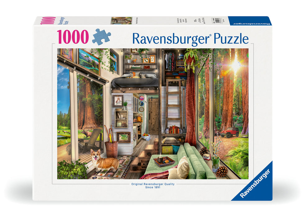 Ravensburger - Redwood Forest Tiny House 1000 Pieces - Ravensburger Australia & New Zealand