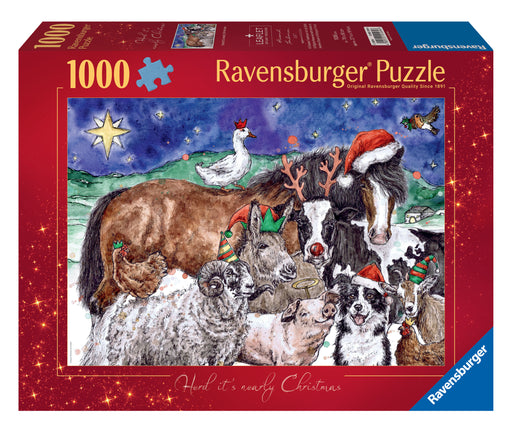 Ravensburger Heard Its Nearly Christmas Puzzle 1000 Pieces - Ravensburger Australia & New Zealand