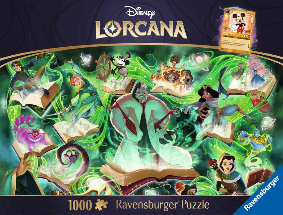 Ravensburger - Disney Lorcana Emerald Puzzle 1000 Pieces - Ravensburger Australia & New Zealand