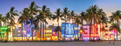 Ravensburger - Night Glow on Ocean Drive 1000 pieces - Ravensburger Australia & New Zealand