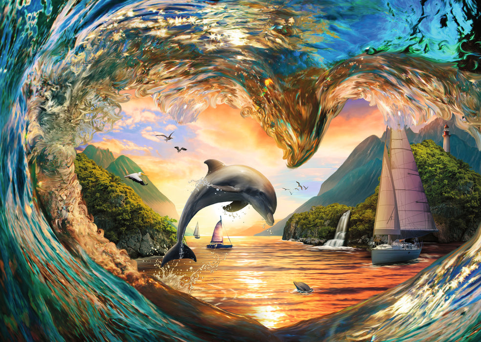 Ravensburger - Sunset Splash 1000 pieces