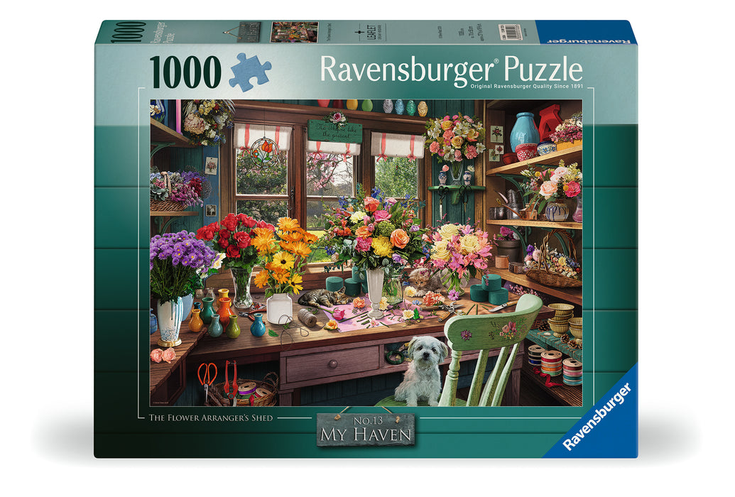 Ravensburger - My Haven No 13 Flower Arranger 1000 pieces