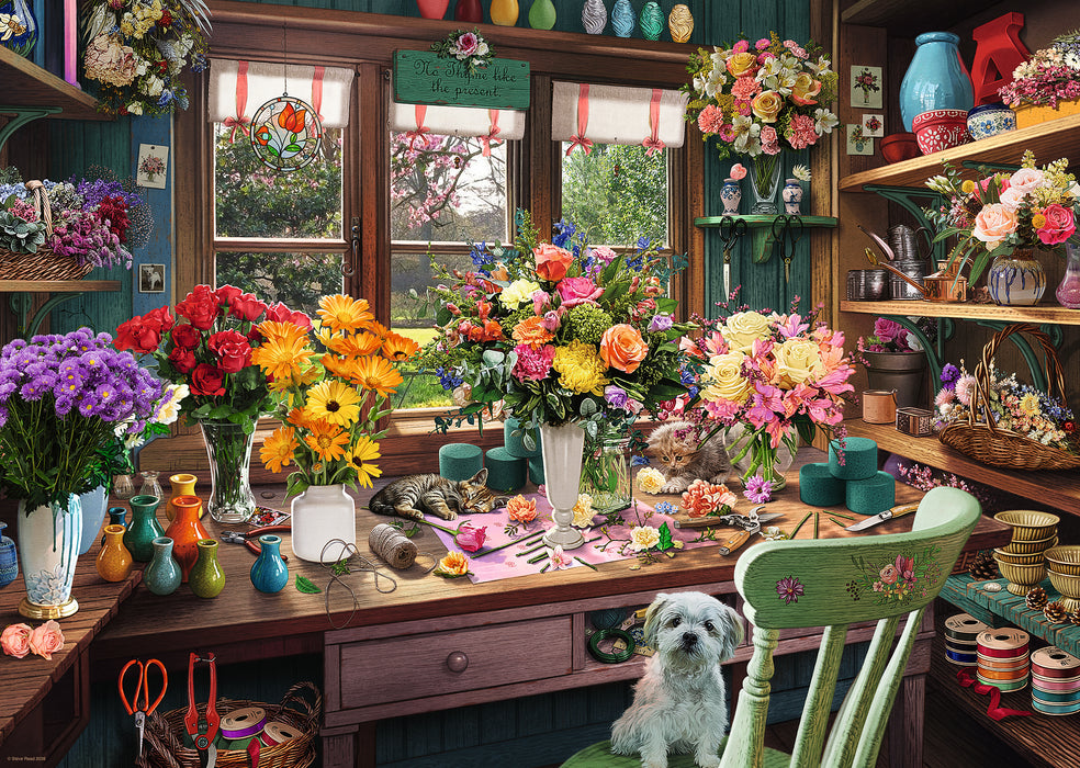 Ravensburger - My Haven No 13 Flower Arranger 1000 pieces