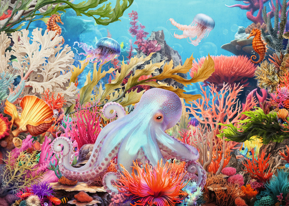 Ravensburger - Jeweled Jungle 500 pieces - Ravensburger Australia & New Zealand