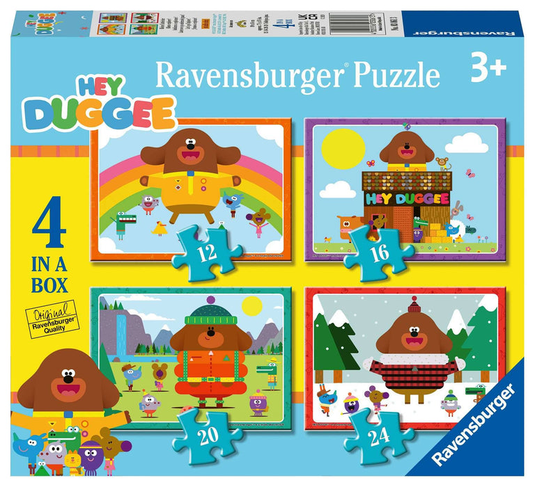 Ravensburger - Hey Duggee 4 in a Box 12 16 20 24 pieces - Ravensburger Australia & New Zealand