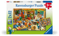 Ravensburger Christmas Toy Factory Puzzle 2x24 Pieces - Ravensburger Australia & New Zealand