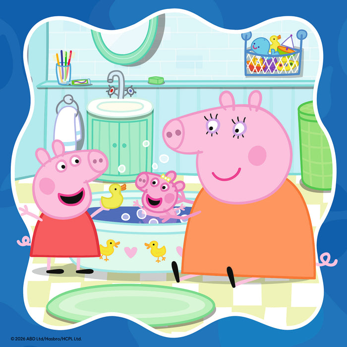 Ravensburger - Peppa Pig Family Firsts! 3x49 pieces - Ravensburger Australia & New Zealand
