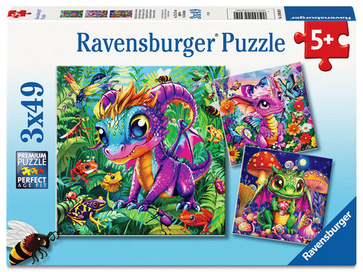 Ravensburger - Baby Garden Dragons 3x49 pieces - Ravensburger Australia & New Zealand