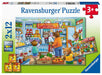 Ravensburger - Lets Go Shopping 2x12 pieces - Ravensburger Australia & New Zealand
