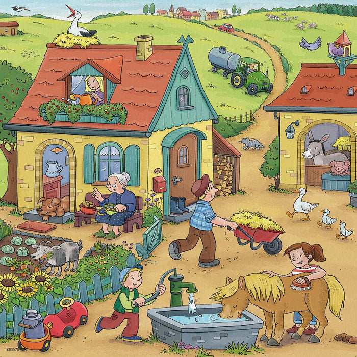 Ravensburger - On the Farm 3x49 pieces - Ravensburger Australia & New Zealand