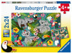 Ravensburger - Koalas and Sloths Puzzle 2x24 pieces - Ravensburger Australia & New Zealand