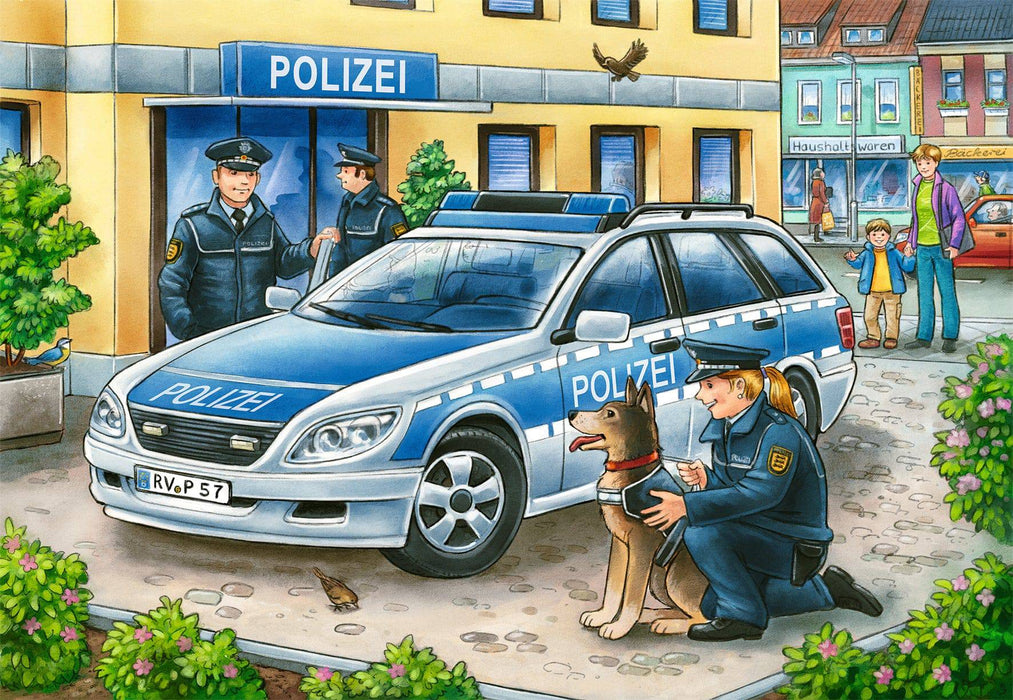 Ravensburger - Police and Firefighters Puzzle 2x12 pieces - Ravensburger Australia & New Zealand