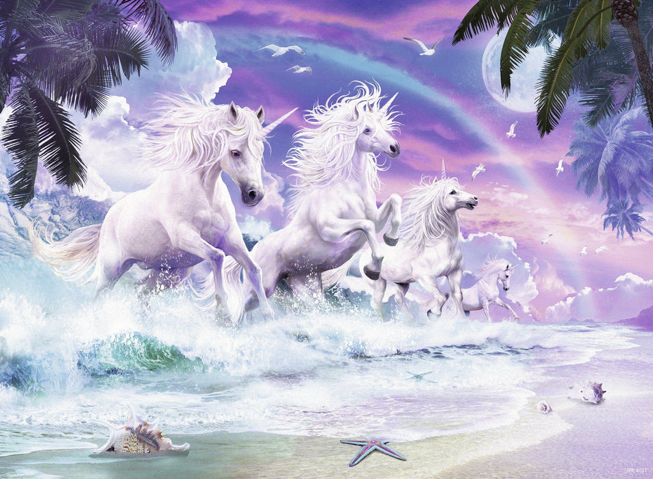 Ravensburger - Unicorns on the Beach Puzzle 150 pieces - Ravensburger Australia & New Zealand