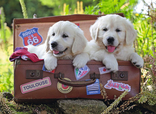 Ravensburger - Travelling Puppies Puzzle 100 pieces - Ravensburger Australia & New Zealand