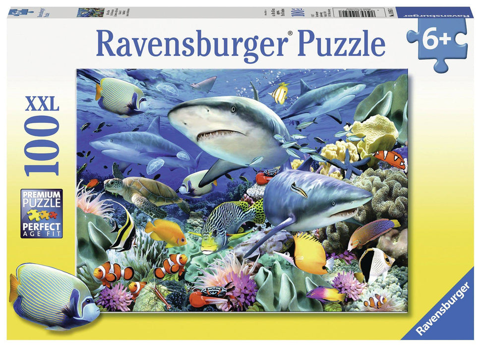 Ravensburger - Reef of the Sharks Puzzle 100 pieces - Ravensburger Australia & New Zealand