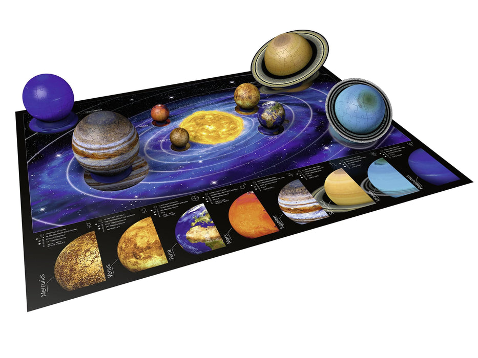 Ravensburger - Solar System 8 Planets 3D Puzzle 522 pieces - Ravensburger Australia & New Zealand
