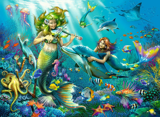 Ravensburger - Underwater Beauties Glitter 100 pieces - Ravensburger Australia & New Zealand