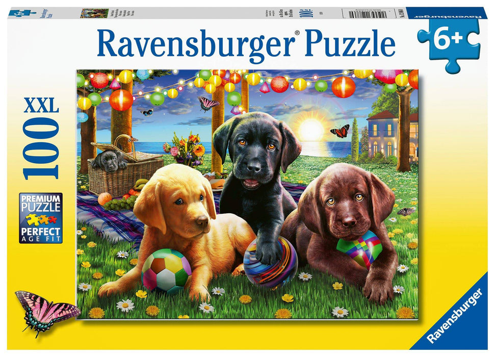 Ravensburger - Puppy Picnic 100 pieces - Ravensburger Australia & New Zealand
