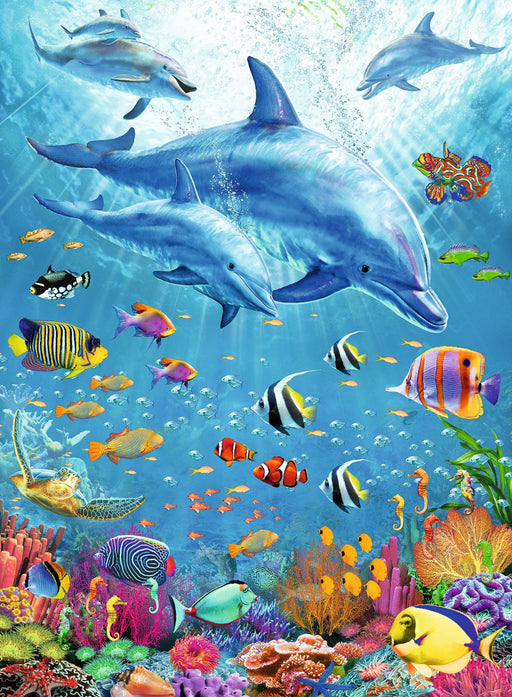 Ravensburger - Pod of Dolphins 100 pieces - Ravensburger Australia & New Zealand