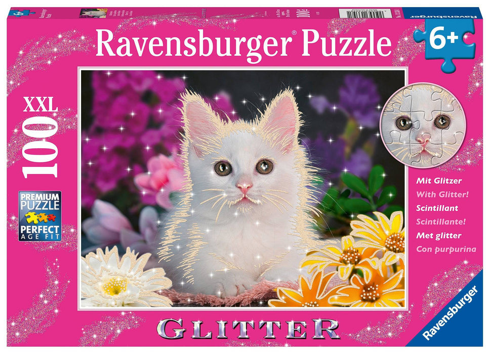Ravensburger - Glitter Cat 100 pieces - Ravensburger Australia & New Zealand