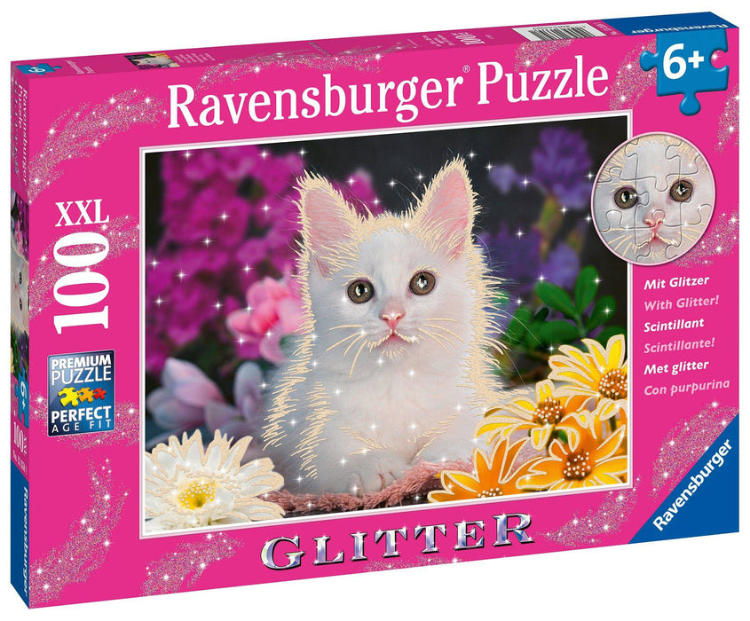 Ravensburger - Glitter Cat 100 pieces - Ravensburger Australia & New Zealand