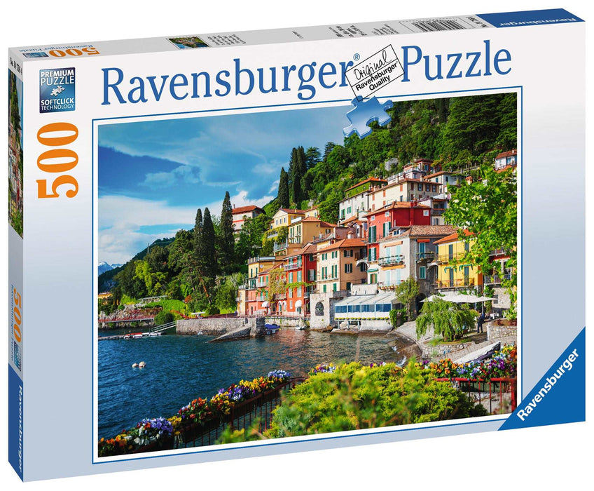 Ravensburger - Lake Como Italy Puzzle 500 pieces - Ravensburger Australia & New Zealand