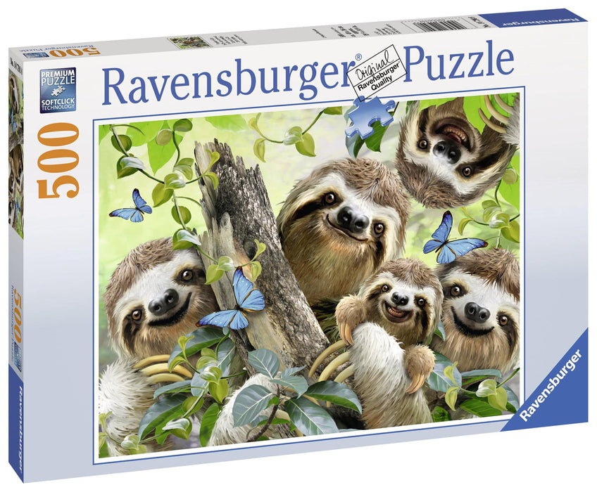 Ravensburger - Sloth Selfie Puzzle 500 pieces - Ravensburger Australia & New Zealand