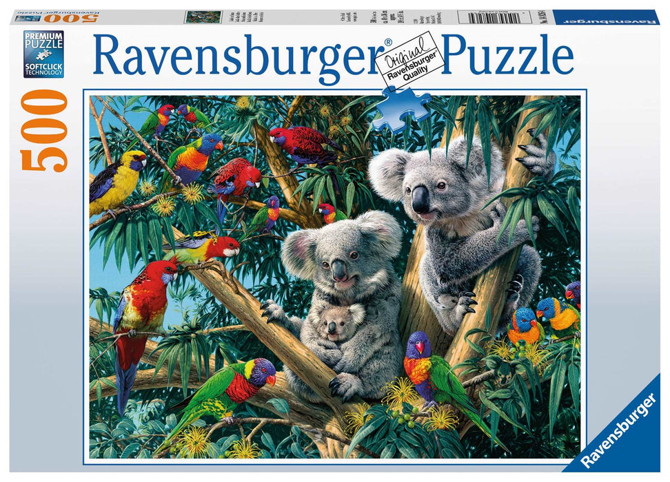 Ravensburger - Koalas in a Tree Puzzle 500 pieces - Ravensburger Australia & New Zealand