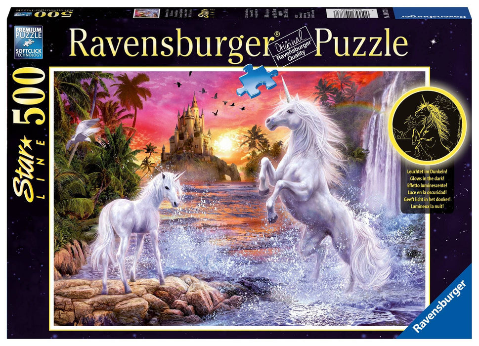Ravensburger - Unicorns at the River Starline 500 pieces - Ravensburger Australia & New Zealand
