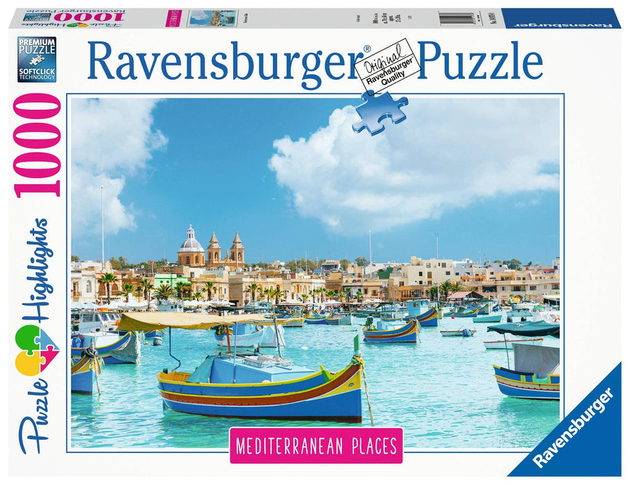 Ravensburger - Mediterranean Malta 1000 pieces - Ravensburger Australia & New Zealand