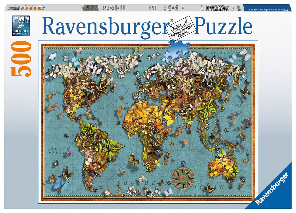 Ravensburger - World of Butterflies 500 pieces - Ravensburger Australia & New Zealand