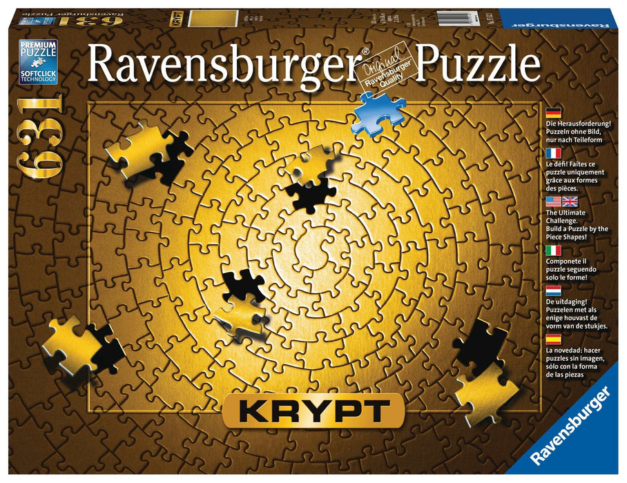 Ravensburger - Krypt Gold Spiral Puzzle 631 pieces - Ravensburger Australia & New Zealand