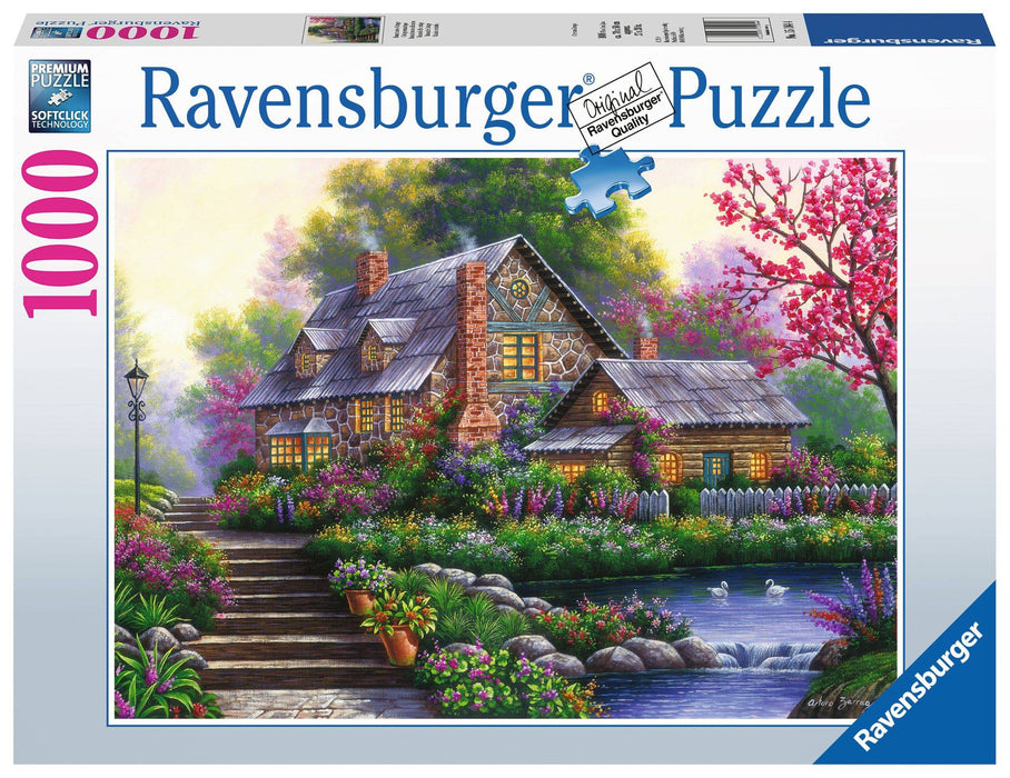 Ravensburger - Romantic Cottage Puzzle 1000 pieces - Ravensburger Australia & New Zealand