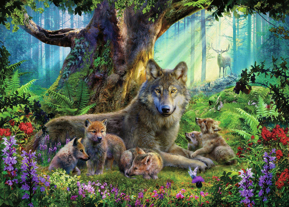 Ravensburger - Wolves in the Forest 1000 pieces - Ravensburger Australia & New Zealand