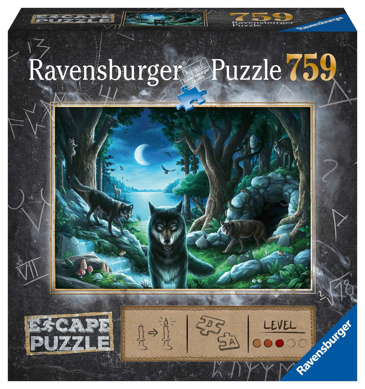 Ravensburger - ESCAPE 7 The Curse of the Wolves 759 pieces