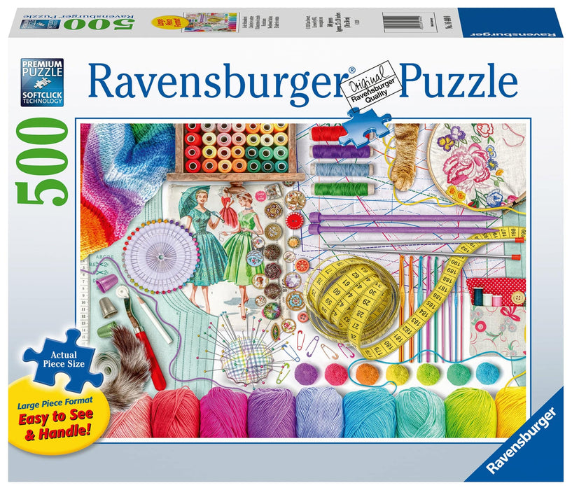 Ravensburger - Needlework Station 500 piecesLF - Ravensburger Australia & New Zealand